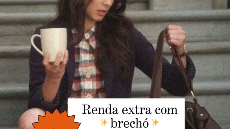 Renda extra com brechó: como transformar roupas usadas em lucro real
